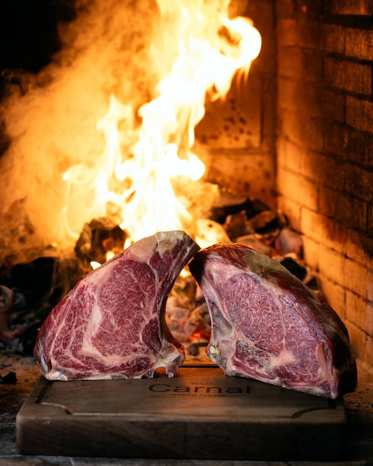 Carne a la brasa en Taberna La ELia MAdrid