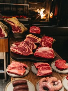 Carne a la brasa en Lana MAdrid